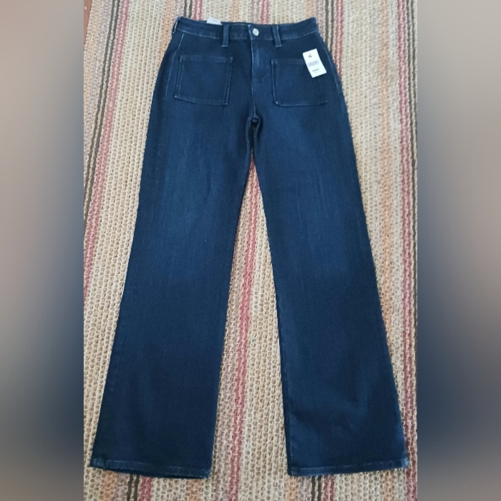 Mavi NWT Organic Cotton Women's Dark Wash High- Rise Jeans. Size 27/32